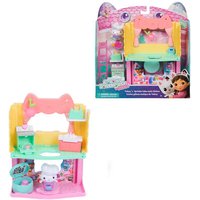 SPINMASTER 6074281 GDH DREAMWORKS GABBY'S DOLLHOUSE: DER FILM - Portal Raum "Cakeys zuckersüße Sprinkleküche" mit Spielfigur & Zubehör von SPIN MASTER™