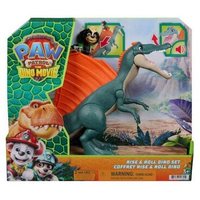 SPINMASTER 6076188 PAW Patrol: Der Dino Film, Rise & Roll Dino Set, Rex-Figur mit Spinosaurus-Dinofigur von SPIN MASTER™