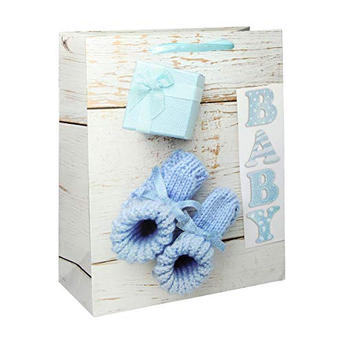 SPIRIT 403064 SB Geschenktüte Babyboy 1 3xDsg 210g L Size, 10 STK, Farbig Seortiert von SPIRIT