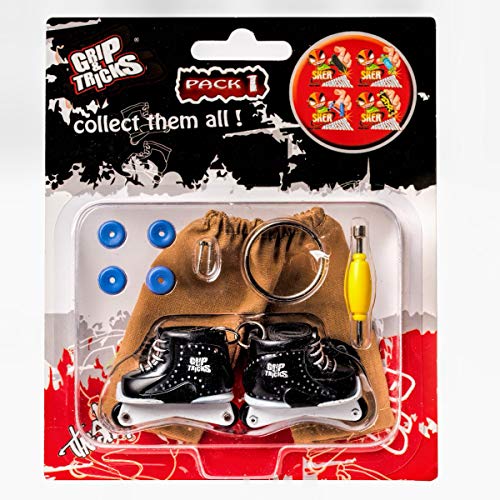 Grip & Tricks - Finger Roller - Mini Roller Freestyle Pack1 - Mini Inline Skate Freestyle von SPIRITRIDERS GRIP TRICKS