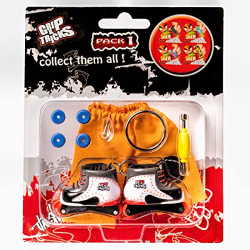 Grip & Tricks - Finger Roller - Mini Roller Freestyle Pack1 - Mini Inline Skate Freestyle von SPIRITRIDERS GRIP TRICKS