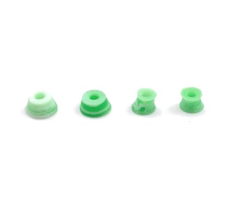 SPITBOARDS Fingerboard Swirl Bushings Duro Series 78A Green - White SPITBOARDS Fingerboard Swirl Bushings Duro Series 78A Green - White von SPITBOARDS