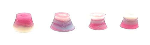 SPITBOARDS Fingerboard Swirl Bushings Duro Series 78A Pink-Purple-Blue von SPITBOARDS