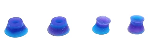 SPITBOARDS Fingerboard Swirl Bushings Duro Series 78A Purple-Blue von SPITBOARDS