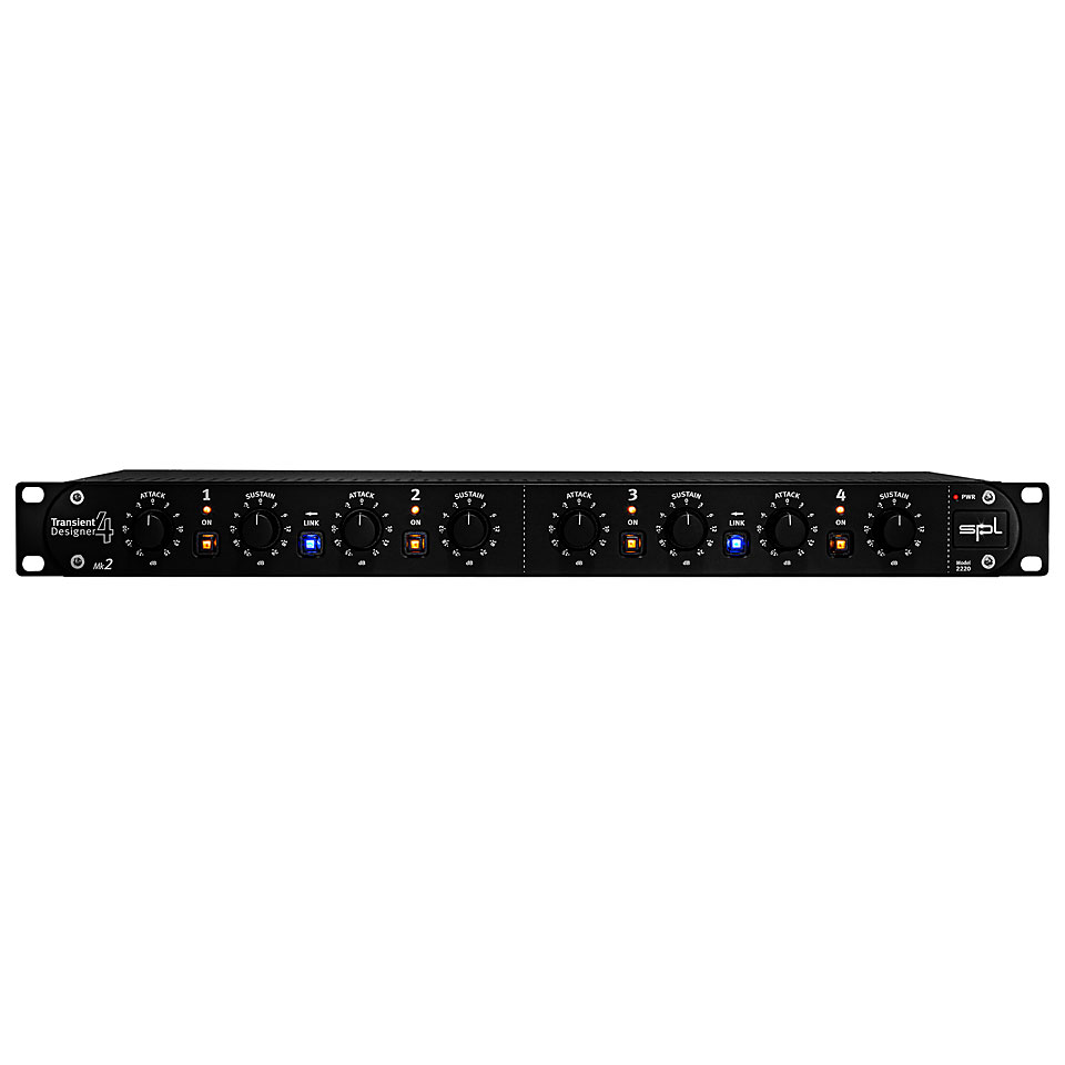 SPL Transient Designer 4 Mk2 Dynamik-Prozessor SPL Transient Designer 4 Mk2 Dynamik-Prozessor von SPL