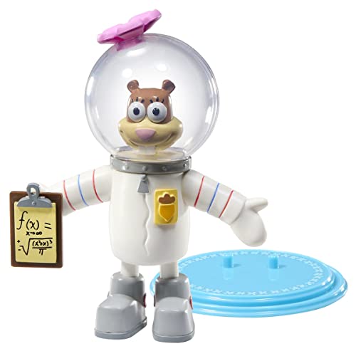 The Noble Collection Spongebob Squarepants Bendyfigs - Sandy - Noble Toys 16cm Bendable Posable Collectible Doll Figure With Stand and Mini Accessory The Noble Collection Spongebob Squarepants Bendyfigs - Sandy - Noble Toys 16cm Bendable Posable Collectible Doll Figure With Stand and Mini Accessory von BendyFigs