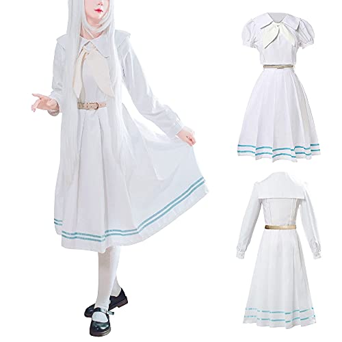 SPSMOKH Anime Beastars Cosplay Kostüm Wolf Legoshi Hemd Uniform Anzug Kaninchen Mädchen Haru JK Schuluniform Kleid Paar Kostüm für Herren Damen (Haru-Kurz, XL) von SPSMOKH