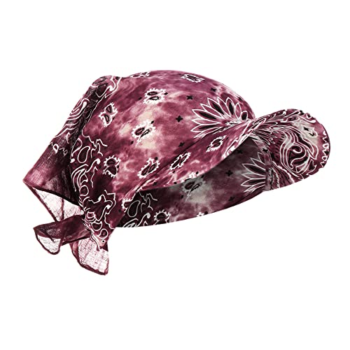 SPSMOKH Baumwollvisier-Bandana – Blumendruck-Sonnenhut, muslimischer Kopftuch, Golf-Baseballkappe, geflochtener Hut, Anti-UV-Turban, Kopfbedeckung für Sommer-Chemo-Patienten (A2, Kaffee, Einheitsgröße SPSMOKH Baumwollvisier-Bandana – Blumendruck-Sonnenhut, muslimischer Kopftuch, Golf-Baseballkappe, geflochtener Hut, Anti-UV-Turban, Kopfbedeckung für Sommer-Chemo-Patienten (A2, Kaffee, Einheitsgröße von SPSMOKH