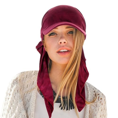 SPSMOKH Baumwollvisier Bandana - Blumendruck Sonnenhut Muslimischer Kopftuch Hut Golf Baseball Cap Geflochtene Mütze Anti-UV Turban Kopfbedeckung für Sommer Chemo Patienten (A7 Hot Pink, Einheitsgröße SPSMOKH Baumwollvisier Bandana - Blumendruck Sonnenhut Muslimischer Kopftuch Hut Golf Baseball Cap Geflochtene Mütze Anti-UV Turban Kopfbedeckung für Sommer Chemo Patienten (A7 Hot Pink, Einheitsgröße von SPSMOKH