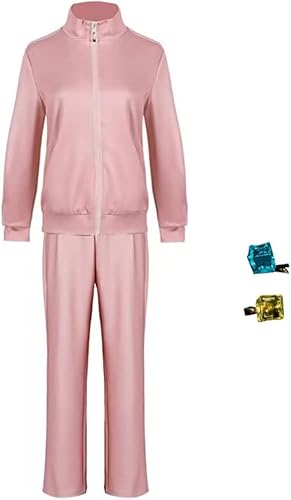 SPSMOKH Bocchi the Rock Cosplay Anime Goto Hitori Cosplay Kostüm Outfit Halloween Dress Up Outfits für Erwachsene (Goto Hitori-2, L) von SPSMOKH
