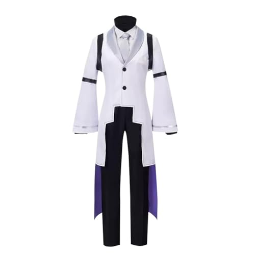 SPSMOKH Bungo Stray Dogs Cosplay Kostüm Sigma Anime Cosplay Halloween Outfits Full Set Karneval Party Bühnenauftritt Kostüm Geschenke für Anime Fans (Sigma, 3XL) von SPSMOKH