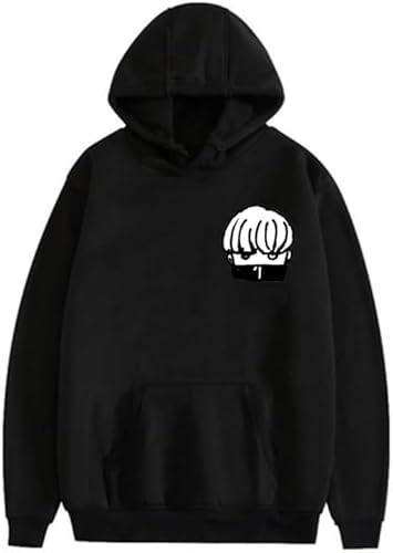SPSMOKH JJK Gojo und Geto Cosplay-Kapuzen-Sweatshirt, Fushiguro Megumi/Sukuna/Itadori Yuji, lässig, modisch, Cartoon-Anime-Druck, langärmelig, Pullover, Kapuzenpullover, Weatshirt, Schwarz (Typ 2, L) SPSMOKH JJK Gojo und Geto Cosplay-Kapuzen-Sweatshirt, Fushiguro Megumi/Sukuna/Itadori Yuji, lässig, modisch, Cartoon-Anime-Druck, langärmelig, Pullover, Kapuzenpullover, Weatshirt, Schwarz (Typ 2, L) von SPSMOKH