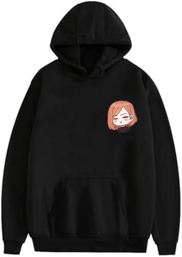SPSMOKH JJK Gojo und Geto Cosplay-Kapuzen-Sweatshirt, Fushiguro Megumi/Sukuna/Itadori Yuji, lässig, modisch, Cartoon-Anime-Druck, langärmelig, Pullover, Kapuzenpullover, Weatshirt, Schwarz (Typ 3, M) SPSMOKH JJK Gojo und Geto Cosplay-Kapuzen-Sweatshirt, Fushiguro Megumi/Sukuna/Itadori Yuji, lässig, modisch, Cartoon-Anime-Druck, langärmelig, Pullover, Kapuzenpullover, Weatshirt, Schwarz (Typ 3, M) von SPSMOKH