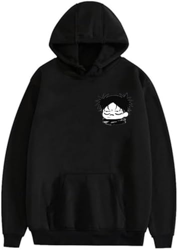 SPSMOKH JJK Gojo und Geto Cosplay-Kapuzen-Sweatshirt, Fushiguro Megumi/Sukuna/Itadori Yuji, lässig, modisch, Cartoon-Anime-Druck, langärmelig, Pullover, Kapuzenpullover, Weatshirt, Schwarz (Typ 5, 3XL SPSMOKH JJK Gojo und Geto Cosplay-Kapuzen-Sweatshirt, Fushiguro Megumi/Sukuna/Itadori Yuji, lässig, modisch, Cartoon-Anime-Druck, langärmelig, Pullover, Kapuzenpullover, Weatshirt, Schwarz (Typ 5, 3XL von SPSMOKH
