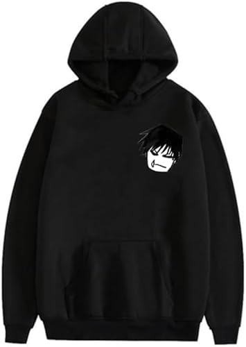 SPSMOKH JJK Gojo und Geto Cosplay-Kapuzen-Sweatshirt, Fushiguro Megumi/Sukuna/Itadori Yuji, lässig, modisch, Cartoon-Anime-Druck, langärmelig, Pullover, Kapuzenpullover, Weatshirt, Schwarz (Typ 7, XXL SPSMOKH JJK Gojo und Geto Cosplay-Kapuzen-Sweatshirt, Fushiguro Megumi/Sukuna/Itadori Yuji, lässig, modisch, Cartoon-Anime-Druck, langärmelig, Pullover, Kapuzenpullover, Weatshirt, Schwarz (Typ 7, XXL von SPSMOKH