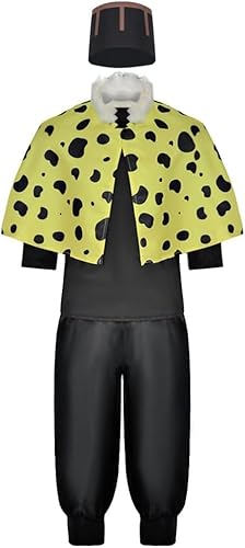 SPSMOKH JJK Kostüm Jogo/Haibara Yu/Aoi Todo Cosplay-Kostüm, Anime, japanische Schuluniform, Hemd, Jacke und Hose, komplettes Set für Halloween, Rollenspiel-Outfit (Jogo, XS) von SPSMOKH