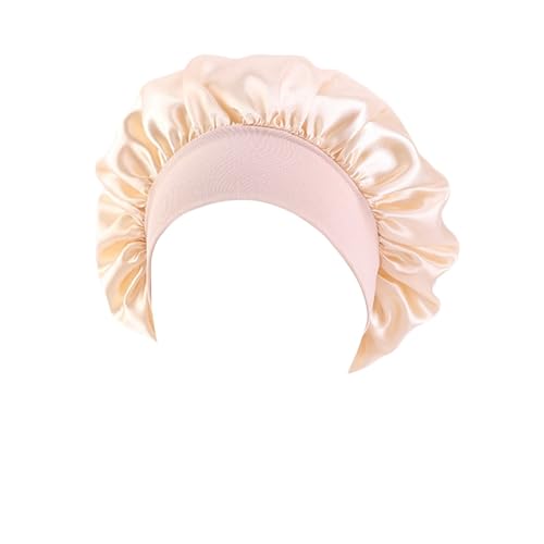 Schlafmütze für Damen, Satin, Seide, verstellbar, Stretch-Satin, Haarschutzkappe, weicher Haarschutz und Wärme, Hut für Nachtschlafen, atmungsaktive Seidenhaube (TYPE - 6, Einheitsgröße) von SPSMOKH