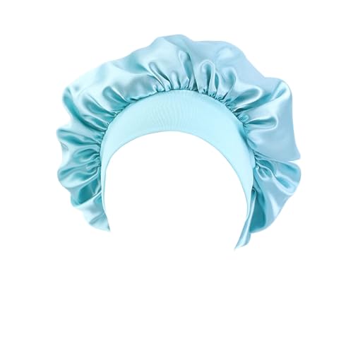 Schlafmütze für Damen, Satin, Seide, verstellbar, Stretch-Satin, Haarschutzkappe, weicher Haarschutz und Wärme, Hut für Nachtschlafen, atmungsaktive Seidenhaube (TYPE - 7, Einheitsgröße) von SPSMOKH