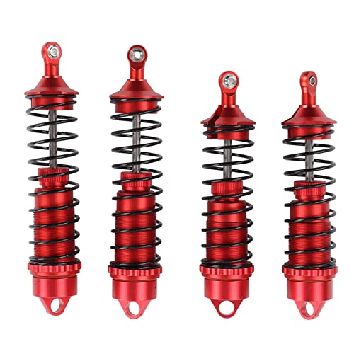 1/8 RC Auto Federdämpfer Fernbedienung Auto-Stoßdämpfer, Stoßdämpfer für 1/8 Handschlaufe (rot) von SPYMINNPOO
