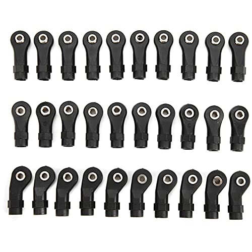 30 Stück Linkage Tod End Ball Joixt Set kompatibel mit 1/10 RC Crawler Car, Ersatz Aufhängung Lenkung Teile 30 Stück Linkage Tod End Ball Joixt Set kompatibel mit 1/10 RC Crawler Car, Ersatz Aufhängung Lenkung Teile von SPYMINNPOO