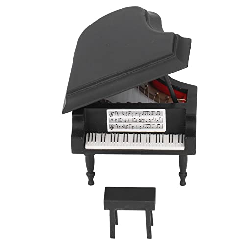 Miniatur-Klavier, Puppenhaus-Klavier, Mini-Flügel, Kleines Klavier, Kleines Klavier, Miniatur-Klavier, Puppenhaus-Klavier, Dekor von SPYMINNPOO