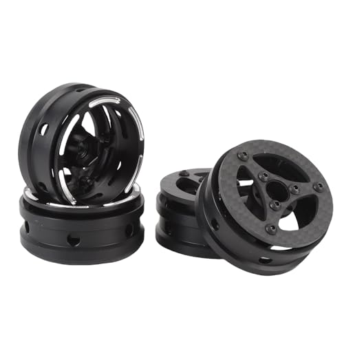 SPYMINNPOO 1,9 Zoll Radnaben und Felgen -Set, 3 Speichen Beadlock Wheel -Hubs für SCX10 D90 Capra 1/10 RC Crawler SPYMINNPOO 1,9 Zoll Radnaben und Felgen -Set, 3 Speichen Beadlock Wheel -Hubs für SCX10 D90 Capra 1/10 RC Crawler von SPYMINNPOO