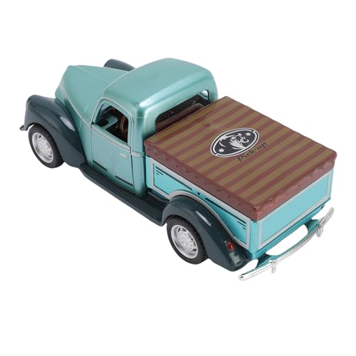 SPYMINNPOO 1:32 LKW -Modell, Vintage Classic Scale Leges Pickup -LKW -Spielzeug mit Abnehmbar für Sammler und (Green) von SPYMINNPOO