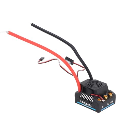 SPYMINNPOO 120 A Bürstenloser Regler, Hochleistungs-Geschwindigkeitsregler mit Breiter Kompatibilität für 1/8 1/10 RC-Cars 59 X 48,5 X 38 Mm SPYMINNPOO 120 A Bürstenloser Regler, Hochleistungs-Geschwindigkeitsregler mit Breiter Kompatibilität für 1/8 1/10 RC-Cars 59 X 48,5 X 38 Mm von SPYMINNPOO