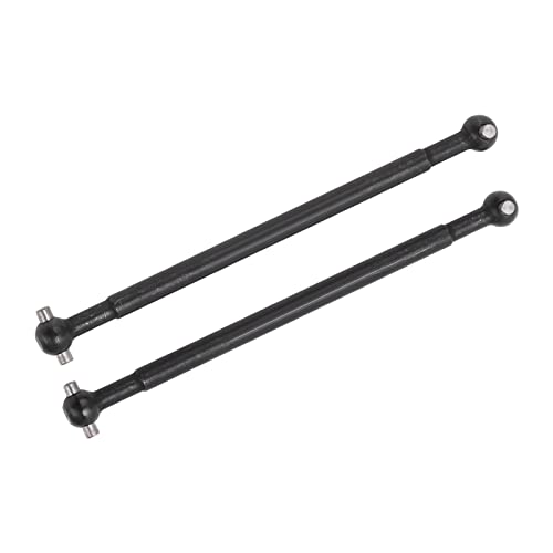 SPYMINNPOO 2 St¨¹ck RC-Hinterradantriebswelle, Metallstahl-Hinterrad-CVD-Antriebswelle Dogbone-Gelenk-Upgrade-Ersatzteile Zubeh?r Kompatibel mit ZD Racing 1/7 DBX-07 RC-Auto von SPYMINNPOO