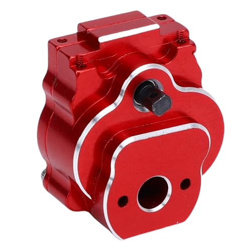 SPYMINNPOO 24: 1 Komplette Getriebegetriebe, CNC -Aluminium -Legierungsteilteil für Ascent 18 1/18 RC Crawler Car (red) von SPYMINNPOO