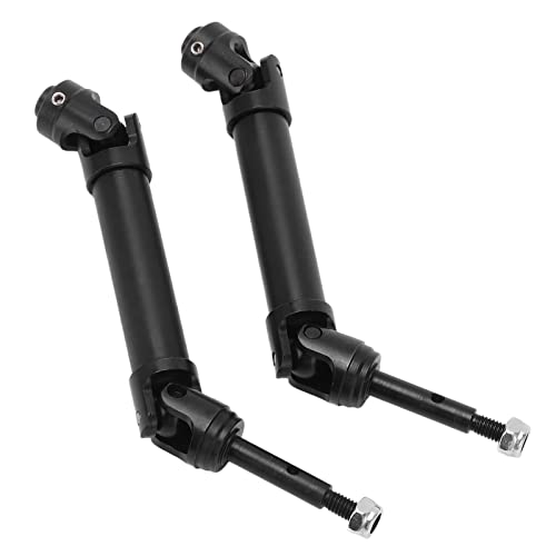 SPYMINNPOO 2pcs Heavy Duty RC Heckantriebswelle, 45 Verstellbare Antriebswelle mit Verstellbarem Stahl mit Einziehbarem Design von SPYMINNPOO