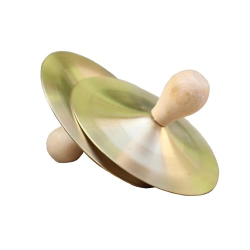 SPYMINNPOO 2pcs Kinder Kupferhand -Becken Praktische Griff Design Multifunktionalem Gebrauch, Finger -Becken für Rock Jazz Country Musik, Messingmaterial SPYMINNPOO 2pcs Kinder Kupferhand -Becken Praktische Griff Design Multifunktionalem Gebrauch, Finger -Becken für Rock Jazz Country Musik, Messingmaterial von SPYMINNPOO