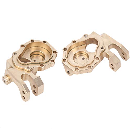 SPYMINNPOO 2pcs Messing Frontlenker Lenkerknöchel ， RC -Zubehör Teile für RC -Auto ， Präzisionstechnik Geeignet von SPYMINNPOO