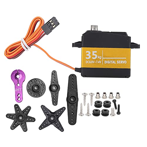 SPYMINNPOO 35KG RC Metall Servogetriebe,High Torque Servo 35KG Digital Servo Kompatibel mit HF-S3235 1:8 1:10 RC Modellspielzeug Zubeh?r Für Modellautos SPYMINNPOO 35KG RC Metall Servogetriebe,High Torque Servo 35KG Digital Servo Kompatibel mit HF-S3235 1:8 1:10 RC Modellspielzeug Zubeh?r Für Modellautos von SPYMINNPOO