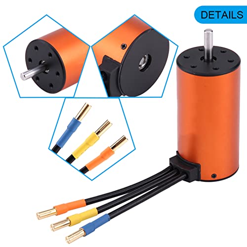 SPYMINNPOO 3670 1900KV 4 Poles Sensorloser Motor, CNC -Aluminium -Kühlkörper, Hoher Fernbedienungsauto Motor für RC Enthusiasten und Hobbyisten SPYMINNPOO 3670 1900KV 4 Poles Sensorloser Motor, CNC -Aluminium -Kühlkörper, Hoher Fernbedienungsauto Motor für RC Enthusiasten und Hobbyisten von SPYMINNPOO