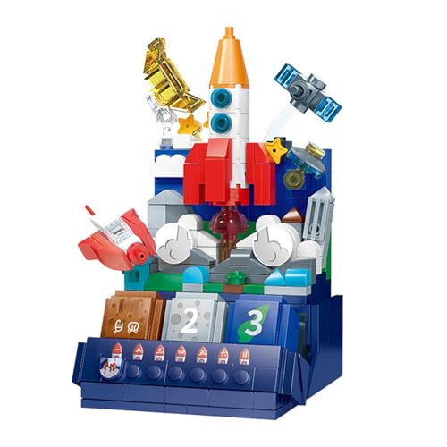 SPYMINNPOO 377pcs Weltraum Exploration Bausteine, Luft- und Raumfahrtspielzeug für Im Alter von 6 Bis 12 Jahren, Bildungs-Raumschiff-Baukit von SPYMINNPOO