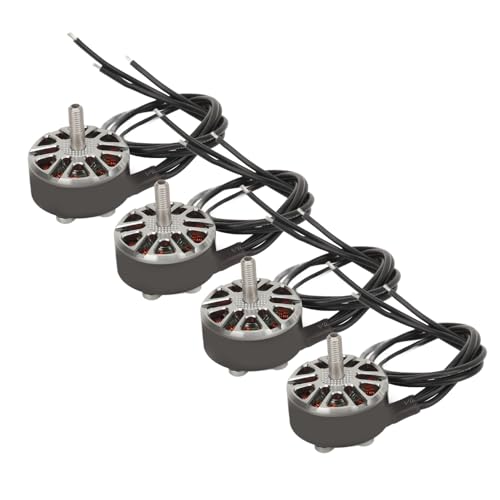 SPYMINNPOO 4-teiliger bürstenloser Motor, hocheffizienter bürstenloser Motor, leiser Betrieb, bürstenloser Motor mit schneller Reaktion für Mark4 (1500KV) von SPYMINNPOO