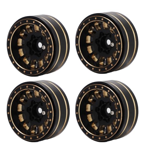 SPYMINNPOO 4-teiliges RC Beadlock-Radnaben-Set, Rostbeständiges RC-Radnaben-Set Messing Beadlock-Radfelge Ersatz für SCX24 FMS24 1/18 1/24 SPYMINNPOO 4-teiliges RC Beadlock-Radnaben-Set, Rostbeständiges RC-Radnaben-Set Messing Beadlock-Radfelge Ersatz für SCX24 FMS24 1/18 1/24 von SPYMINNPOO