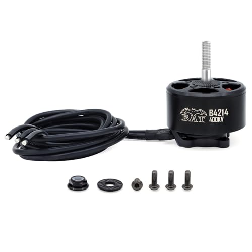 SPYMINNPOO 400 -kV -bürstenloser Motor, 14 Pole Outrunner mit 6,0 Mm M6 -Welle 14AWG Silikondraht 670 Mm für Fernbedienungsquadcopter (400kV) von SPYMINNPOO