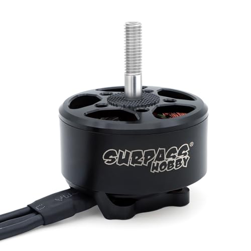 SPYMINNPOO 400 -kV -bürstenloser Motor, 14 Pole Outrunner mit 6,0 Mm M6 -Welle 14AWG Silikondraht 670 Mm für Fernbedienungsquadcopter (600KV) von SPYMINNPOO