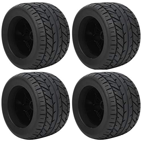 4pcs RC, 1: 8 RC -Auto Gummi 65x104mm Reifen RC Truck Off Straßenspielzeugauto -Zubehör für ZD Racing Car von SPYMINNPOO