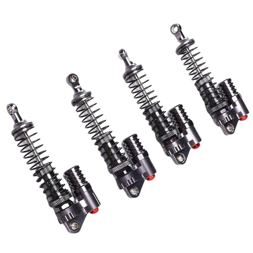 SPYMINNPOO 4pcs RC -Auto -StoßDämpfer, Hochfestigkeit Leichte Dämpfer Crawler -Schocks für 1/10 Kletterfahrzeuge von SPYMINNPOO