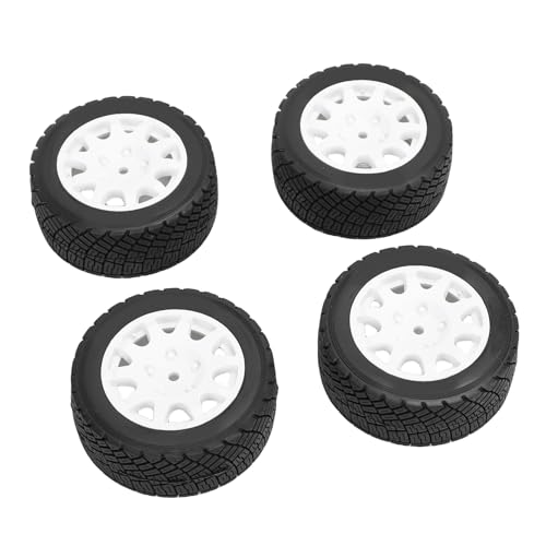SPYMINNPOO 4pcs RC -Rad Reifen Set, 12 Mm Universal Anti Slip Plastik Ersatzräder für 1/8 1/10 RC -Auto Skala -Skala SPYMINNPOO 4pcs RC -Rad Reifen Set, 12 Mm Universal Anti Slip Plastik Ersatzräder für 1/8 1/10 RC -Auto Skala -Skala von SPYMINNPOO
