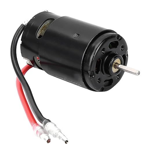 SPYMINNPOO 550 Gebürsteten Motor, 12 -V -Kohlenstoffkommutatormotor für 1/10 RC Cars Trucks, Effizienter Ersatzmotor (12T) von SPYMINNPOO