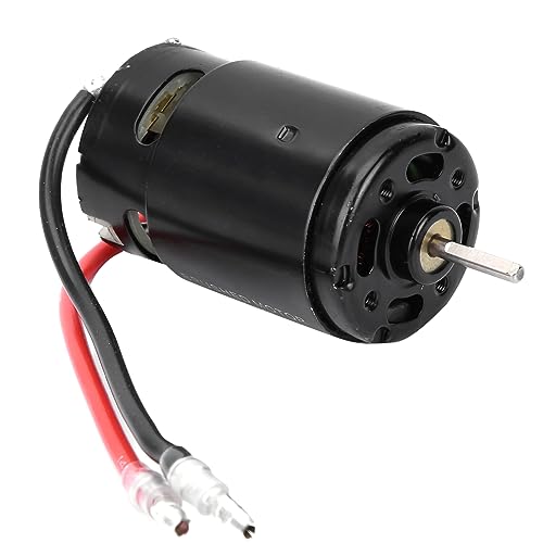 SPYMINNPOO 550 Gebürsteten Motor, 12 -V -Kohlenstoffkommutatormotor für 1/10 RC Cars Trucks, Effizienter Ersatzmotor (27T) von SPYMINNPOO