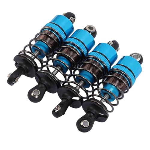 SPYMINNPOO 95 Mm ölgefüllte RC-Stoßdämpfer, 4-teiliges Set für RC-Autos Im Maßstab 1/10, Hochleistungs-Fahrwerks-Upgrade (Blue) von SPYMINNPOO