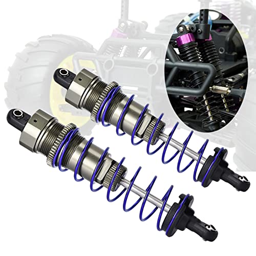 SPYMINNPOO Ausgezeichneter Dämpfungseffekt Metallschockdämpfer für 1/10 RC -Auto, Einfach zu Installierende RC -Ersatzteile, Perfekt für LKW, 2pcs (92mm) von SPYMINNPOO