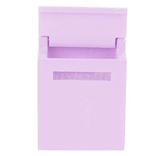 SPYMINNPOO Bauchroller Rad Puppenhaus Dekoration Puppenhaus Briefkasten, Mini Briefkasten für Puppenhäuser (Purple) von SPYMINNPOO
