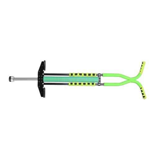 SPYMINNPOO Blue+White Pogo Stick, Metallspielzeug für Im Alter von 9 Bis 14 Jahren, Easy Grip Antislip-Griffe mit Spaß Im Freien für Jungen Mädchen Teenager (Green) von SPYMINNPOO