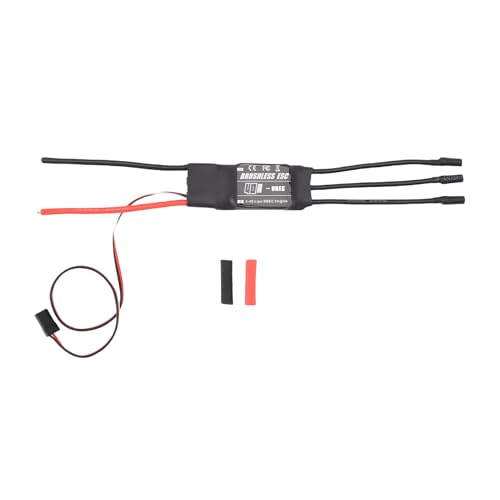 SPYMINNPOO Bürstenloser ESC, 40A Elektrischer Geschwindigkeitsregler mit 3,5 -mm -Banane Female für Multi -Achsen -Flugzeugmodell von SPYMINNPOO